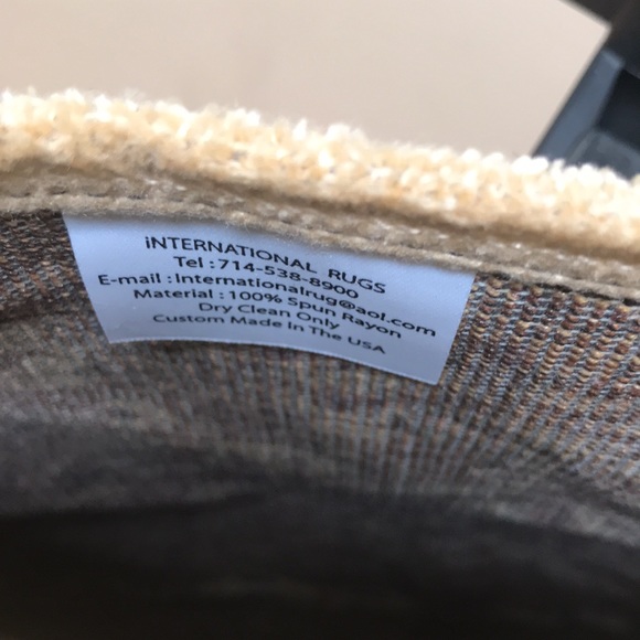 International rugs Persian rug style purse with tassels - Picture 4 of 9